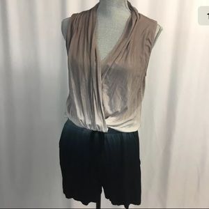 YOUNG FABULOUS AND BROKE Tie Dye Ombre Romper